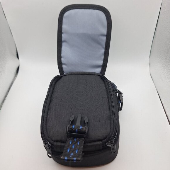 Samsonite Camera Case Pouch Zipper Clip Digital Belt 6 Inch Black Pockets - Picture 6 of 7